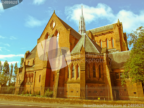 Image of Retro look Barony Parish Glasgow