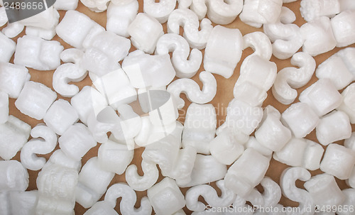 Image of Polystyrene beads background