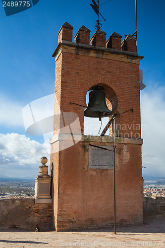 Image of The tower of sail in Alhambra