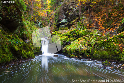 Image of Doubravka river in autumn