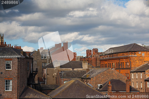 Image of View on the roofs in York 