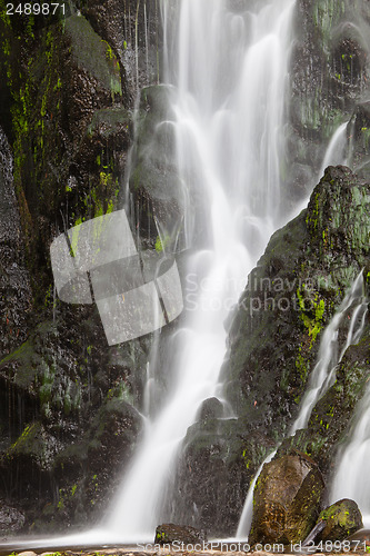 Image of Waterfall at Sao Miguel Island)