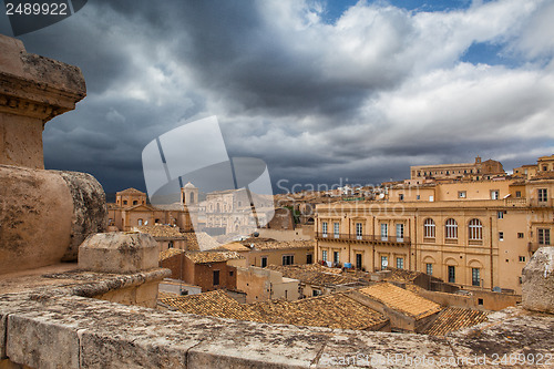 Image of Above the rooftops in Noto 