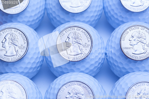 Image of Golf and money 