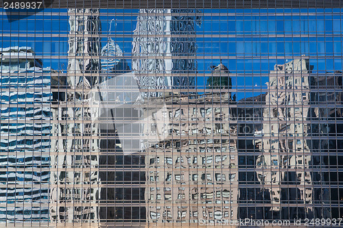 Image of Modern buildings in Chicago