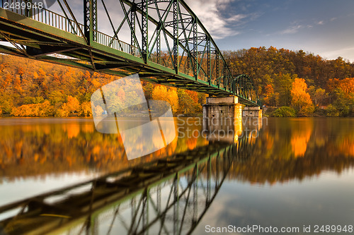 Image of Footbridge over the Vltava river