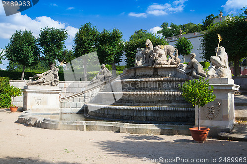 Image of Garden park in Dobris