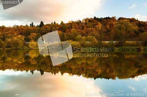 Image of Reflection on the Berounka river