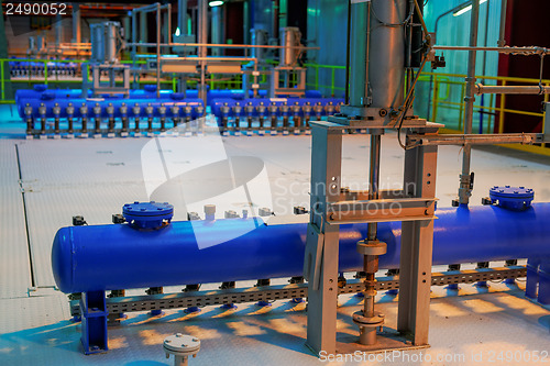 Image of Industrial interior of a generic power plant