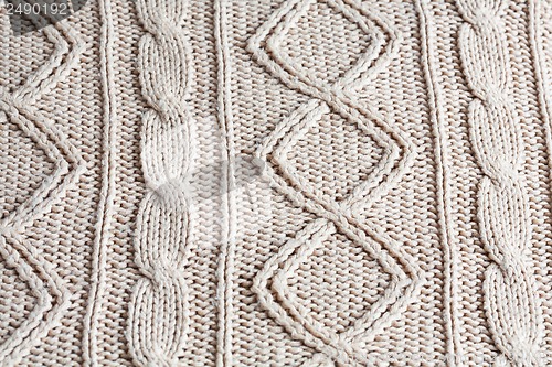 Image of Knitted cloth as a background.