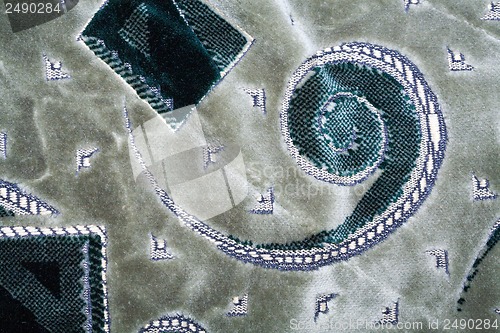 Image of Background of textile texture. Closeup
