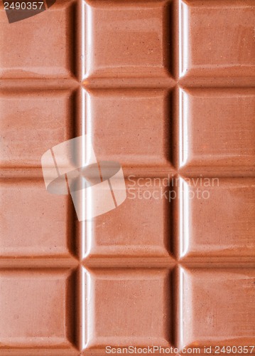 Image of pattern of chocolate bars