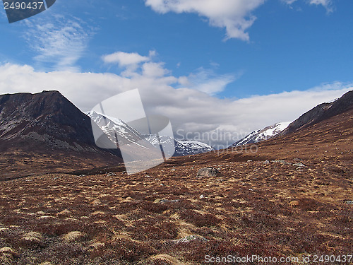 Image of Lairig Ghru, Cairngorms, Scotland in may