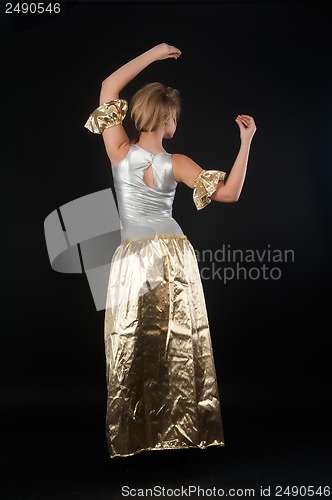 Image of Pretty girl dancing