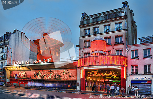Image of Moulin Rouge at Dusk