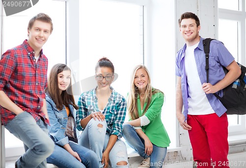 Image of group of students at school