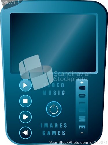 Image of portable media player