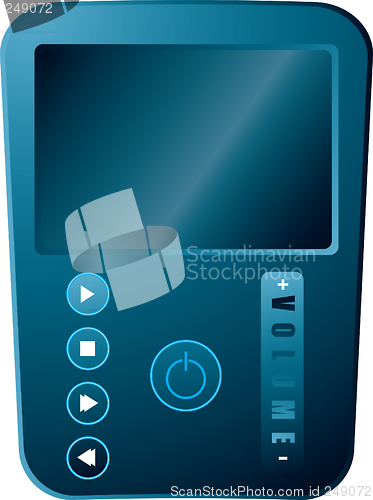 Image of portable music player