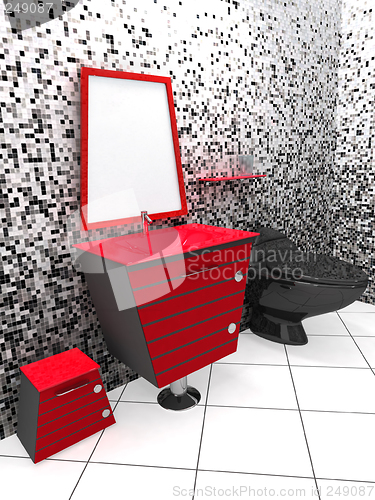 Image of Modern bathroom