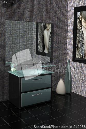 Image of Modern bathroom