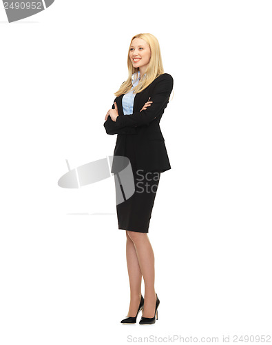 Image of smiling businesswoman