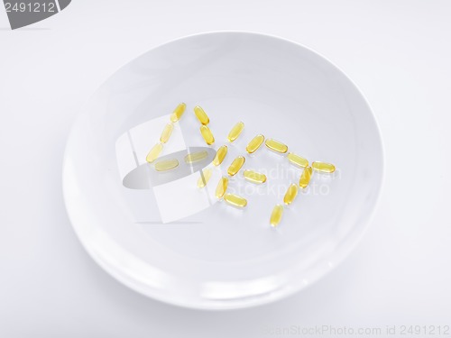 Image of plate with meds