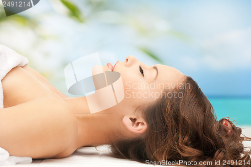 Image of woman in spa