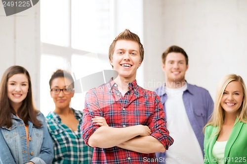 Image of group of students at school