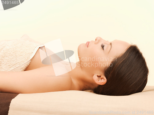 Image of woman in spa