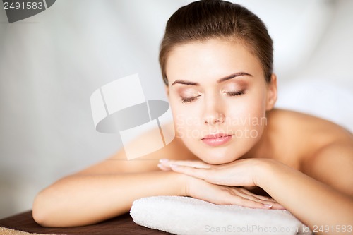Image of woman in spa