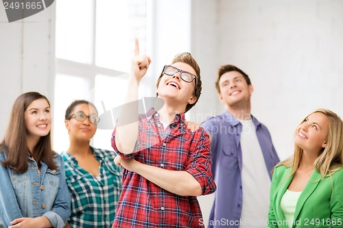 Image of student boy at school