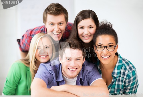 Image of group of students at school