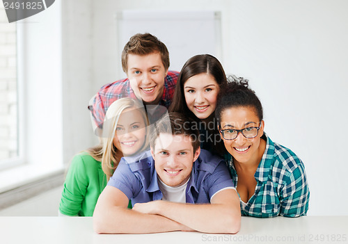 Image of group of students at school
