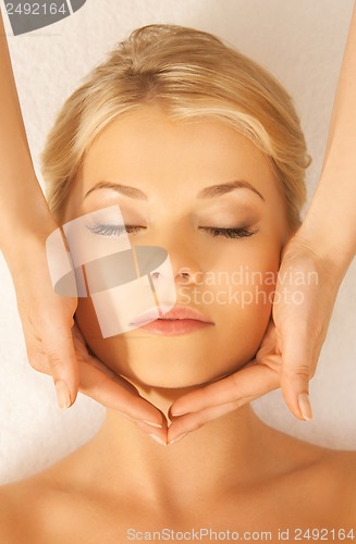 Image of woman in spa