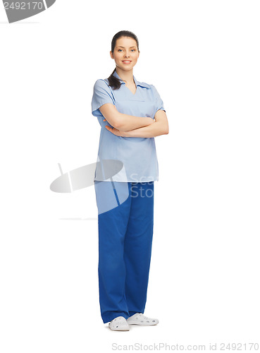 Image of smiling female doctor