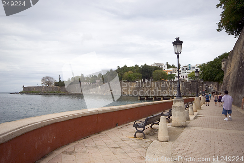 Image of  the wall el morro