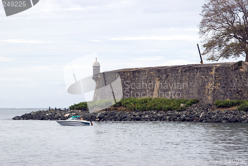 Image of the wall el morro