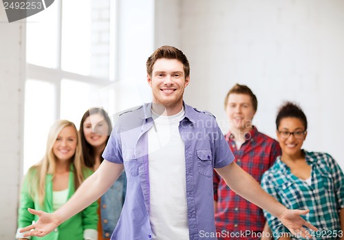 Image of group of students at school