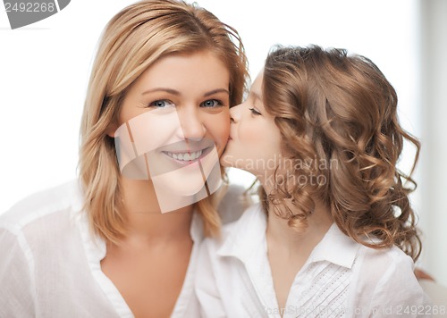 Image of mother and daughter