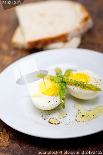 Image of asparagus and eggs