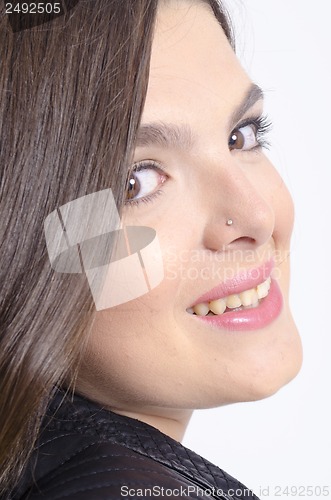 Image of real young woman