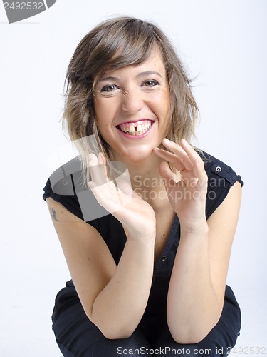 Image of real middle aged pretty woman