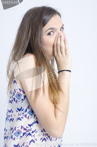 Image of real young woman