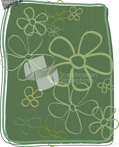Image of floral background