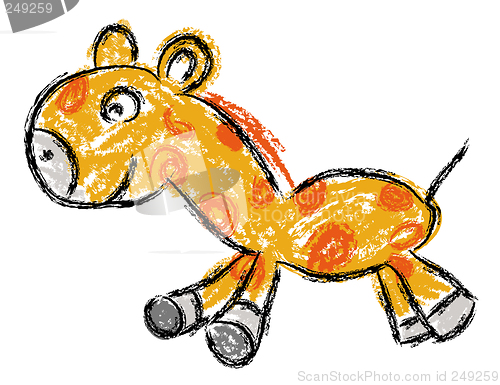 Image of Illustration of a Giraffe