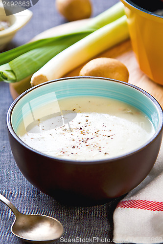 Image of Leek and Potatoes soup