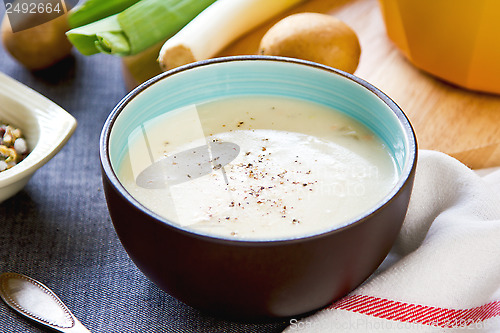 Image of Leek and Potatoes soup