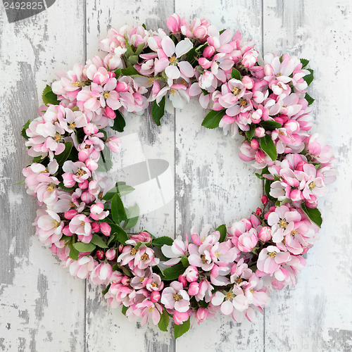 Image of Apple Blossom Wreath