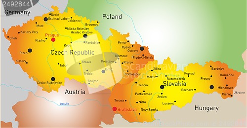 Image of Czech Republic and Slovakia