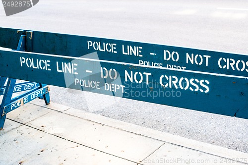 Image of POLICE LINE - DO NOT CROSS